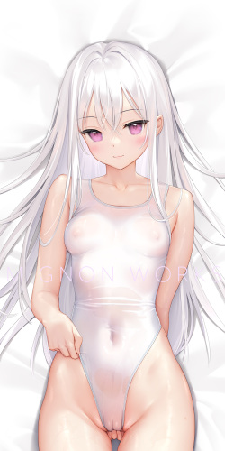 [MIGNON WORKS (mignon)] シロ抱き枕カバー 特典動画 page 2