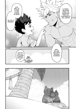 (AC3) [Mozuya (Mozuku)] Lute-kun wa Gaman ga Dekinai (Monster Hunter) [Spanish] [Avatar-kun] page 9