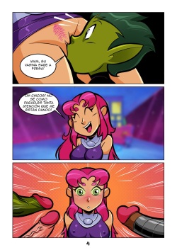 [Tekuho] Slutfire (Teen Titans) [Spanish] page 8