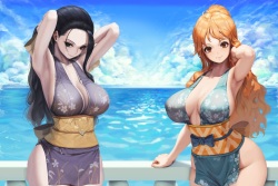 Artist | Letdie | Nico Robin & Nami