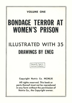 Eneg [= Gene Bilbrew] - Bondage Terror At Women's Prison page 3