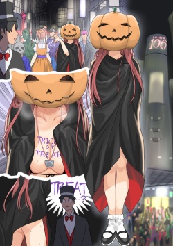 Shibuya Halloween de Otoko o Sasou Chijo