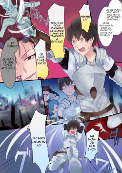 [Mashiro no Hihoukan (Hiiragi Popura, Kakizato)] Eien, Kaimasu ~Mahou de "Hime" ni Sareta Yuusha to, Maou no Monogatari~ [French] [Galentis] page 5