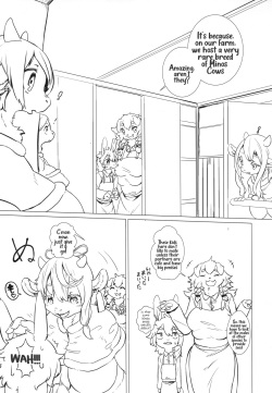 (Shinshun Kemoket 6) [Hoshi Futatsu. (Yoo Oona)] Tappuri Milk Farm | Plenty O' Milk Farm [English] page 7