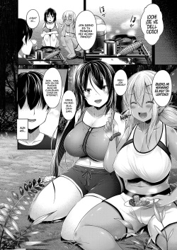[Kotoba Ai] Hitori Camp o Shite itara Kuro Gal JK na Imouto to Imouto no Tomodachi ga Rannyuu shite kita Kekka Kouhen | Cuando estaba acampando solo, mi hermana y su amiga se metieron en mi campamento Parte 2 (COMIC Grape Vol. 95) [Spanish] [K.A. Works] page 2