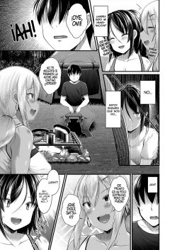 [Kotoba Ai] Hitori Camp o Shite itara Kuro Gal JK na Imouto to Imouto no Tomodachi ga Rannyuu shite kita Kekka Kouhen | Cuando estaba acampando solo, mi hermana y su amiga se metieron en mi campamento Parte 2 (COMIC Grape Vol. 95) [Spanish] [K.A. Works] page 3