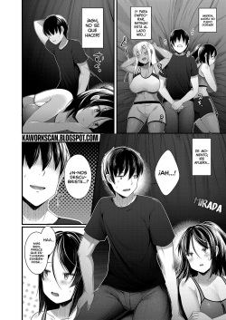 [Kotoba Ai] Hitori Camp o Shite itara Kuro Gal JK na Imouto to Imouto no Tomodachi ga Rannyuu shite kita Kekka Kouhen | Cuando estaba acampando solo, mi hermana y su amiga se metieron en mi campamento Parte 2 (COMIC Grape Vol. 95) [Spanish] [K.A. Works] page 8