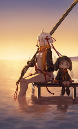 Okita Souji Alter Swimsuit Summer Saber page 5
