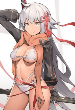 Okita Souji Alter Swimsuit Summer Saber page 9