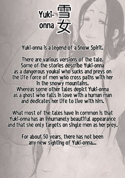 [Camekirin] Zetsumetsu Sunzen Yukionna | Critically Endangered Snow Maiden [English] [Decensored] [tengokuoh] page 2