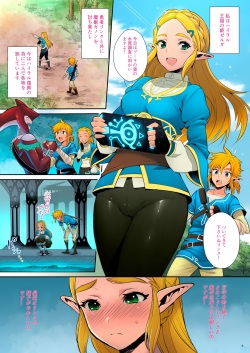 [Morittokoke (Morikoke)] Hyrule Hanei no Tame no Katsudou! | Taking Steps to Ensure Hyrule's Prosperity! (The Legend of Zelda) [Decensored] [Colorized] [Digital] page 4