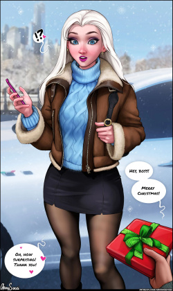 X-Mas Present For Elsa (Frozen) [Aroma Sensei](English) page 1