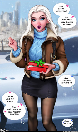 X-Mas Present For Elsa (Frozen) [Aroma Sensei](English) page 2