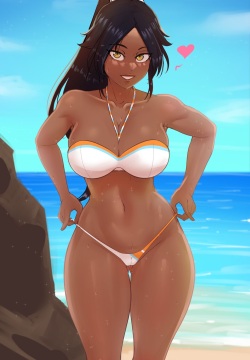 Beach Yoruichi