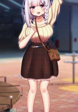 pixiv くまのそら?しろかみぱっつん