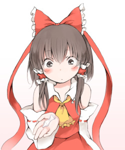 Reimu-san ni Shiyouzumi gomu wo watashitemitara