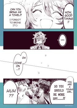 [stewsui] Zhongli x Hu Tao love story hentai doujinshi (Genshin Impact) [English] page 3