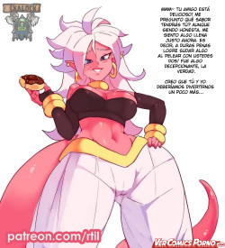 Android 21's Sweet Treat