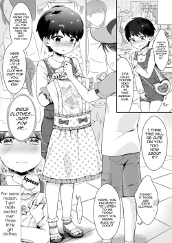 [Chijoku An (Midoriiro)] Onnanoko ni Natta Akemu-kun to Otokonoko ni Natta Iori-chan [English] [mysterymeat3] page 7