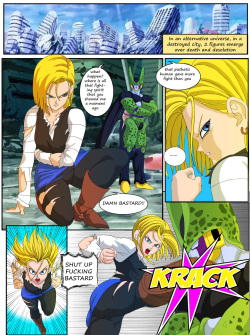 Android 18 vs Cell