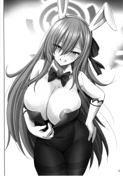 (C99) [Raijinkai (Haruki Genia)] Bunny Trap Archive (Blue Archive) page 3
