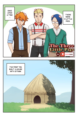 [RudySaki] The Three Little Pigs page 1