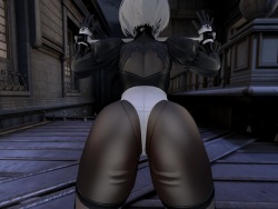 NieR:Automata totally enclosed bondage part A