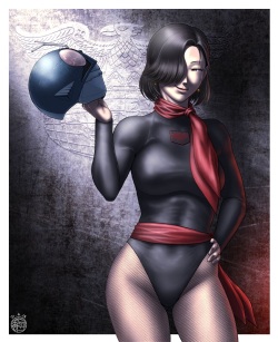 [Taikyokuturugi] Female Shocker Combatant (Kamen Rider) page 2