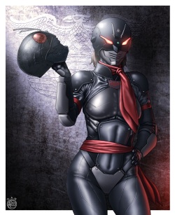 [Taikyokuturugi] Female Shocker Combatant (Kamen Rider) page 5