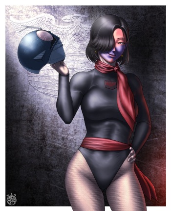 [Taikyokuturugi] Female Shocker Combatant (Kamen Rider) cover