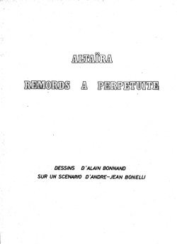 [Bonnand &amp; Bonelli] Suspiria 001- Altaïra - Remords à perpétuité [French] page 5
