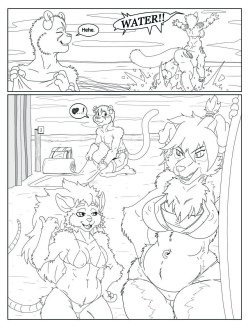 [Dktorzi] A chakat story - Clowder V3 page 4