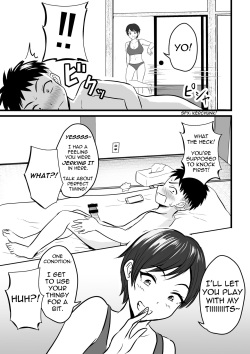 [Pop Machine-gun (Kaho Ren)] Boisshu no Ane ni Renshudai to Shite Shibora reta | This Tomboy Sister Squeezes Me In for a Practice Session [English] [incogna777] page 5