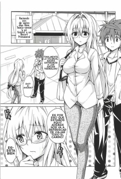 (C94) [TORA MACHINE (Kasukabe Taro)] Trouble Teachers Vol. 5 (To LOVE-Ru)  [Spanish] [Svadisthana] page 2