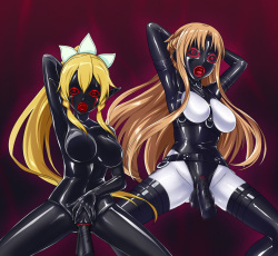 [Ribimura] Asuna and Leafa's mask brainwashing (Sword Art Online) page 2