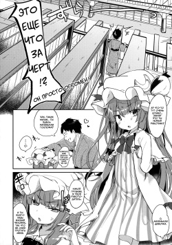 (C90) [Kedama Gyuunyuu (Tamano Kedama)] Karakuchi Patchouli-sama | Scathing Patchouli-sama (Touhou Project) [Russian] [TigrIsCool] page 3