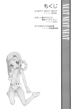 (SC14) [Urakata Honpo (SINK)] Urabambi Vol. 9 - Neat Neat Neat (Ojamajo Doremi) page 4