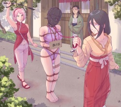 [Whatever] 家の前で囚人の護送 (NARUTO) page 3