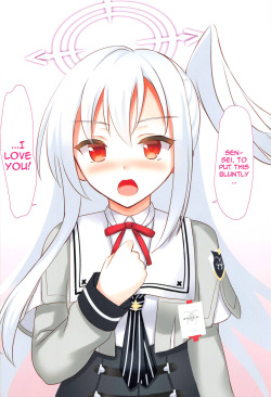 (SC2021 Autumn) [Tsuki no Hikari Keikaku (Tokyo Yamane)] Kokuhaku Sareta node Ikinari Sex Shita -Abydos Hen- | Sudden Sex After Confession -Abydos Volume- (Blue Archive) [English] {Doujins.com} page 3