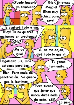 Simpsons xxx - Lección de hermanos page 3