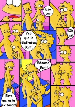 Simpsons xxx - Lección de hermanos page 5