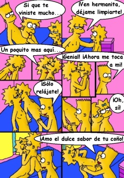 Simpsons xxx - Lección de hermanos page 7
