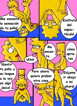 Simpsons xxx - Lección de hermanos page 9